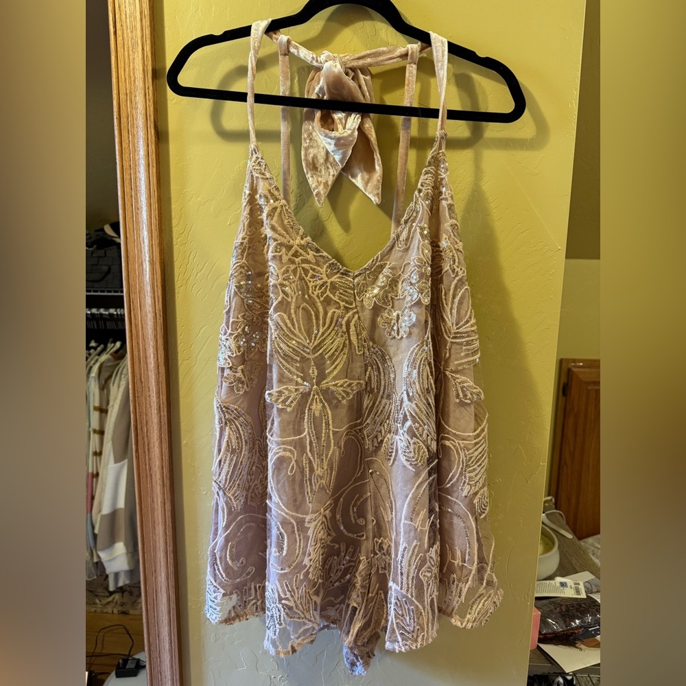 NWT Free People Swingin It Romper Sz XS